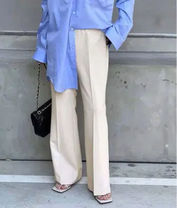 택 포함 미사용 새상품 Deuxieme Classe 이지 플레어 팬츠