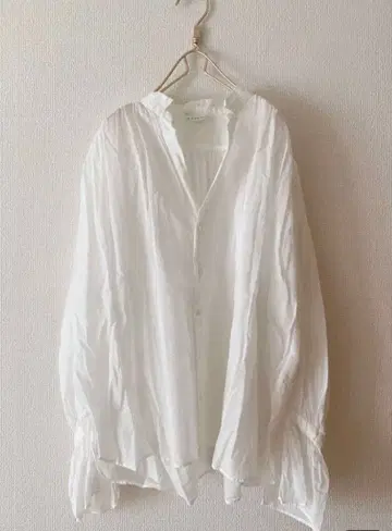 MACPHEE 코튼 블라우스