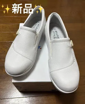 새상품 간호사 신발 24.5cm Nurse fusion 화이트