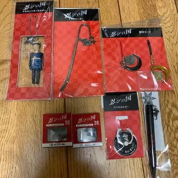 닌자 피규어, 시노비노쿠니, 북마커 세트