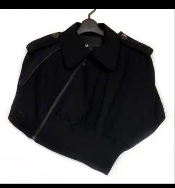 Y-3 블랙 판초 M