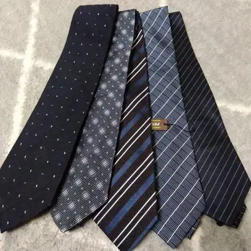 남성용 넥타이 새상품 5개 세트