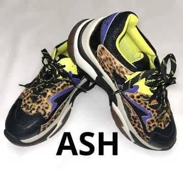 ASH 레어 컬러 레오파드 아쉬 미사용 새상품 스니커즈 37
