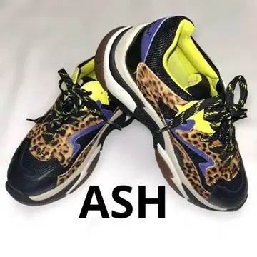 ASH 레어 컬러 레오파드 아쉬 미사용 새상품 스니커즈 37