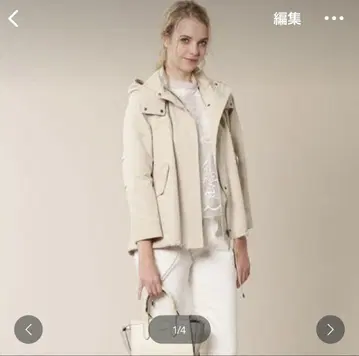 [ 새상품 ] 질스튜어트 숏 모즈 코트