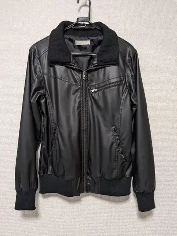 H-rem/museum 가죽 자켓 인조 가죽 자켓