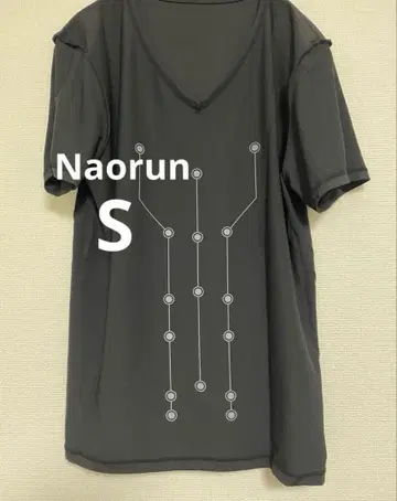 Naorun S 사이즈 V넥 T셔츠