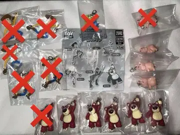 낱개 판매 가능 토이스토리3 흔들흔들 이어지는 마스코트