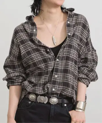 라빠르망 REMI RELIEF/레미 레리프 CHECK SHIRT