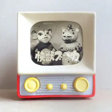 부스카 노스탤지어 TV 저금통 빨간색 노스탤지어 히어로즈