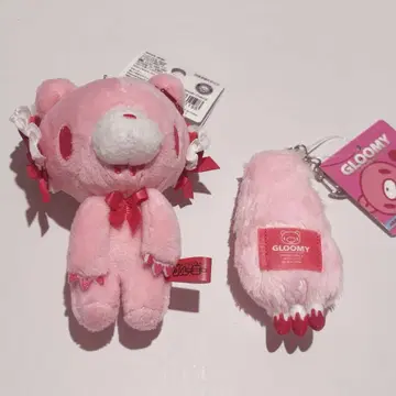 그루미 봉제 인형 마스코트 키링 암 마스코트 핑크