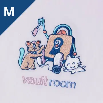 vaultroom x nqrse TEE / WHITE [ M 사이즈 ]