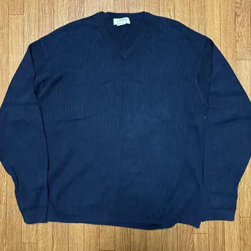 J.CREW 네이비 V넥 니트 스웨터