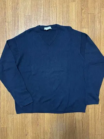 J.CREW 네이비 V넥 니트 스웨터