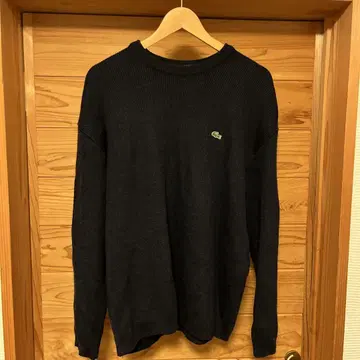 Lacoste 크루넥 니트 스웨터