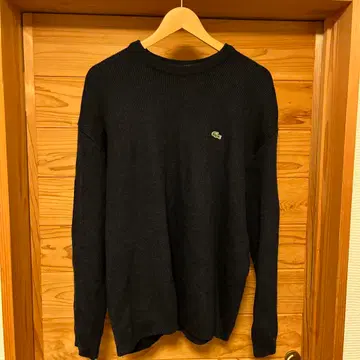 Lacoste 크루넥 니트 스웨터