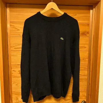 Lacoste 크루넥 니트 스웨터