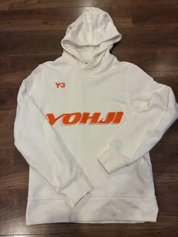 Y-3 화이트 후드티 XS 사이즈
