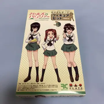 걸즈 & 판처 피규어 세트 카메 팀 1/35
