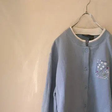 JennyBuchanan 맨투맨 자켓 블루 스카이블루