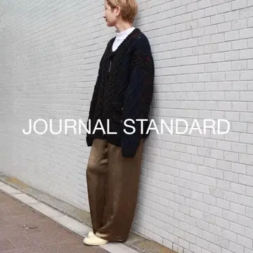 JOURNAL STANDARD 매트 새틴 이지 팬츠