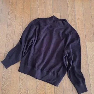 MHL 맨투맨 스타일 니트 브라운