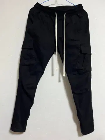 mnml 블랙 카고 팬츠 XS