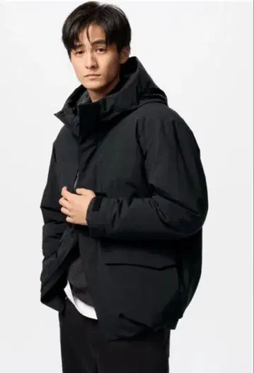 하이브리드 다운 후드티 UNIQLO