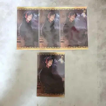 니지산지 보이스 비주얼 카드 10월 카이세이 4개 세트