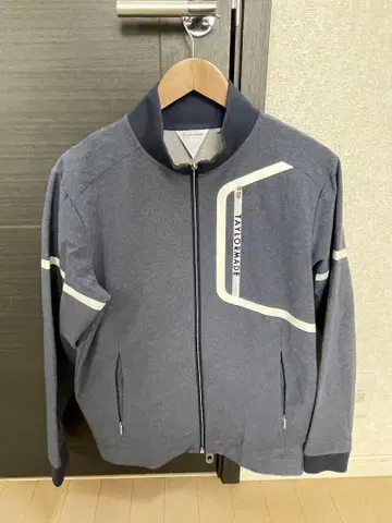 TaylorMade 남성용 자켓 네이비 L 사이즈