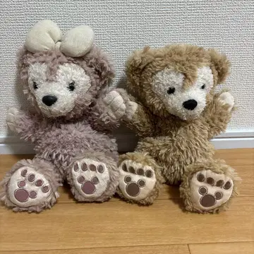 더피와 셰리메이 봉제 인형 페어