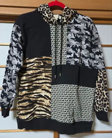 MICHAEL KORS 패치워크 후드티 S 사이즈