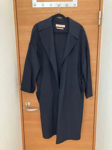 ZARA BASIC 네이비 롱 코트 M 사이즈
