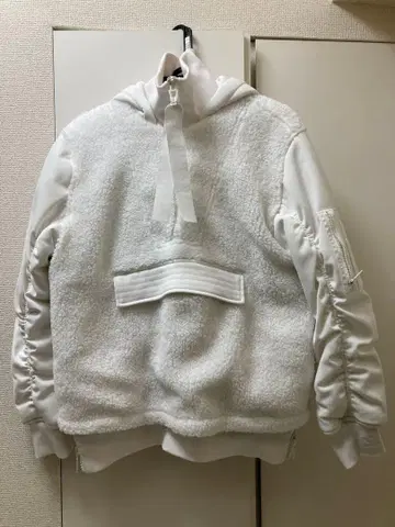adidas IVY PARK 후드 부착 보아 자켓