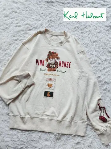 칼 헬무트 핑크하우스 하이랜드 댄스 자수 트레이닝복