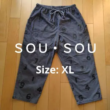 SOU SOU 데포르타레 코듀로이 스테테코 그레이 XL