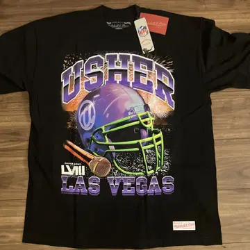 공식 USHER NFL 하프타임 쇼 출연 기념 T셔츠