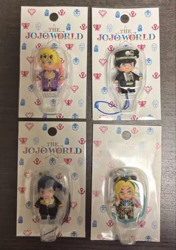 죠죠 월드 THE JOJO WORLD 큐피 4종