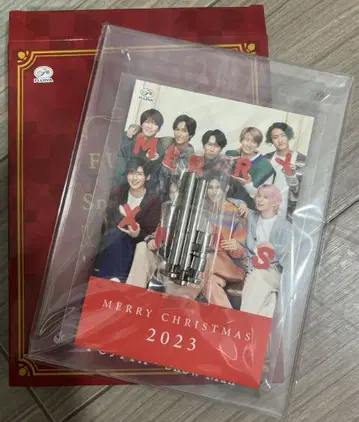 후지야 x Snow Man Xmas 카드 & 아크릴 사진 프레임 2023