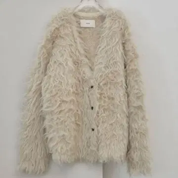 TODAYFUL Brashed Mix Cardigan 아이보리