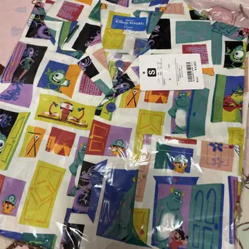 도쿄 디즈니 리조트 반팔 셔츠 몬스터 주식회사 S 사이즈