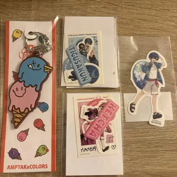 AMPTAKxCOLORS 치구사 군 케차 아이스크림 키링