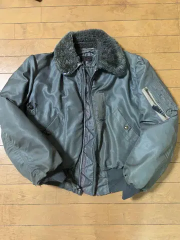 B-15D 플라이트 자켓 실물 36 빈티지