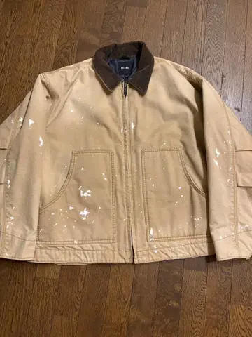 BEAMS 베이지 블루종 L