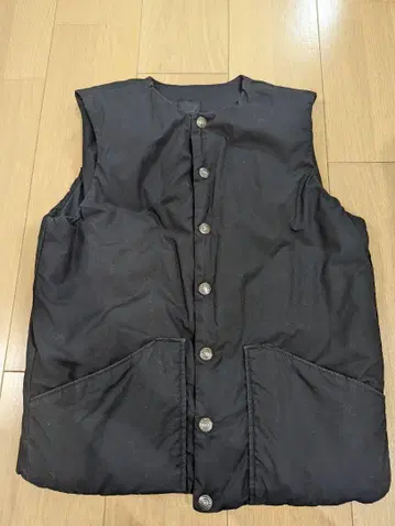 orSlow 블랙 다운 베스트 XS