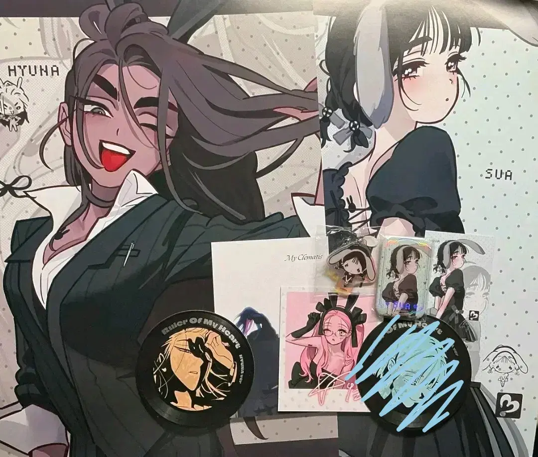 Aesthe Banister Collaboration Cafe Hyuna Miji Sua Goods Sell