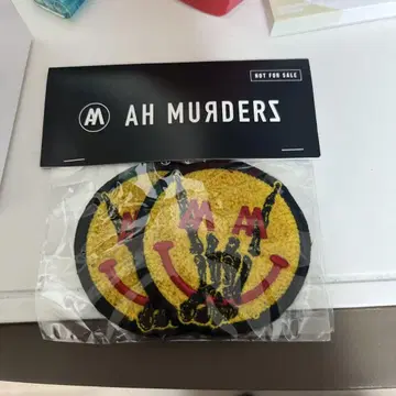AH MURDERS 자수 패치 2장 세트