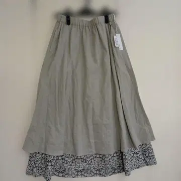 새상품 sosotto 소소토 겹침 롱 스커트