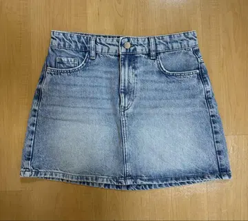 ZARA 데님 미니 스커트