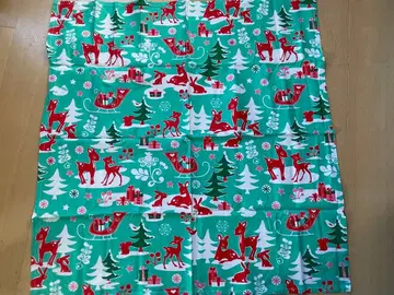 중고품 [ LUSH KNOT WRAP ] 크리스마스 보자기